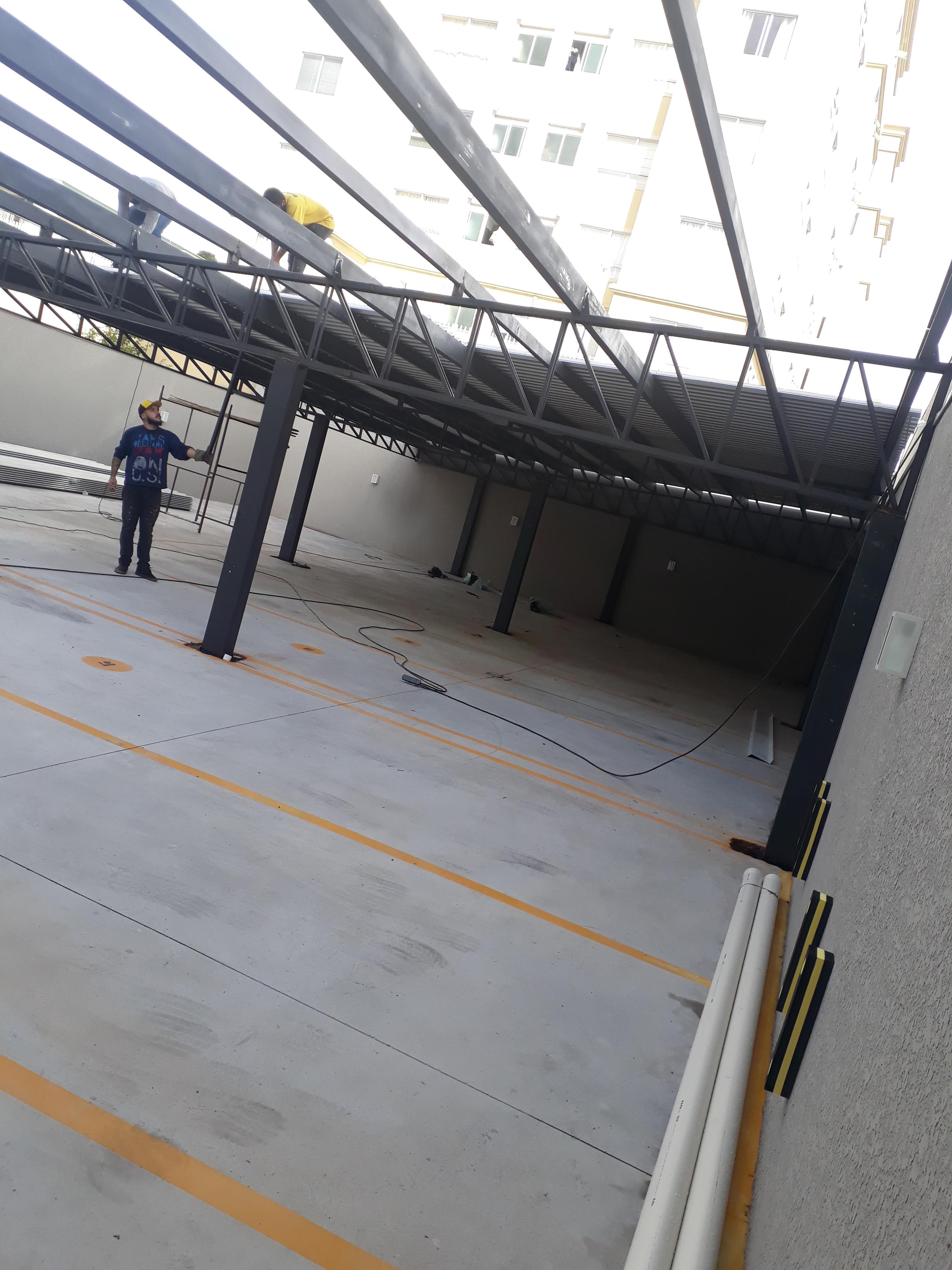 Cobertura Metálica para Prédio e Condomínios - Acompanhamento Foto 10