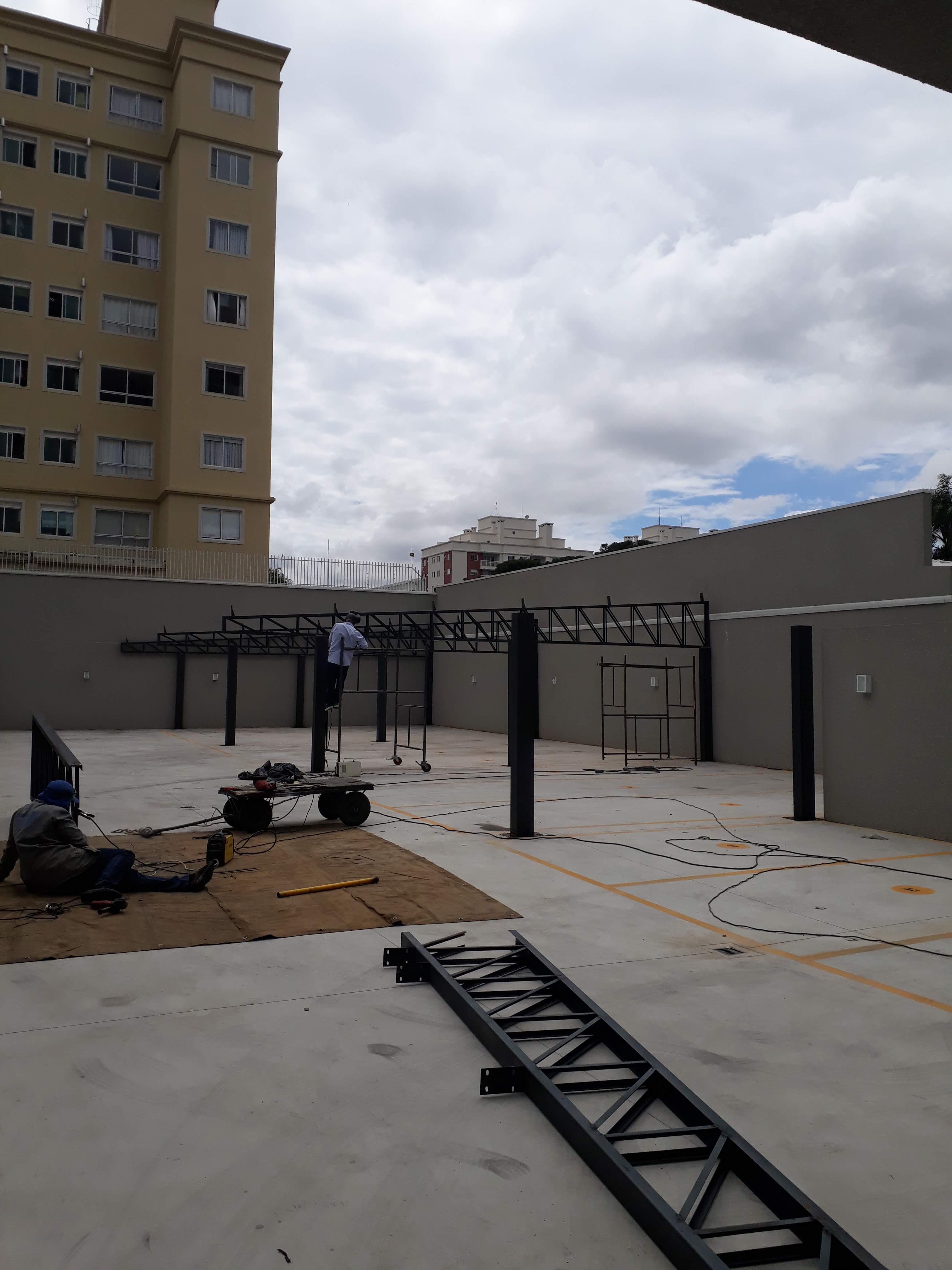 Cobertura Metálica para Prédio e Condomínios - Acompanhamento Foto 4