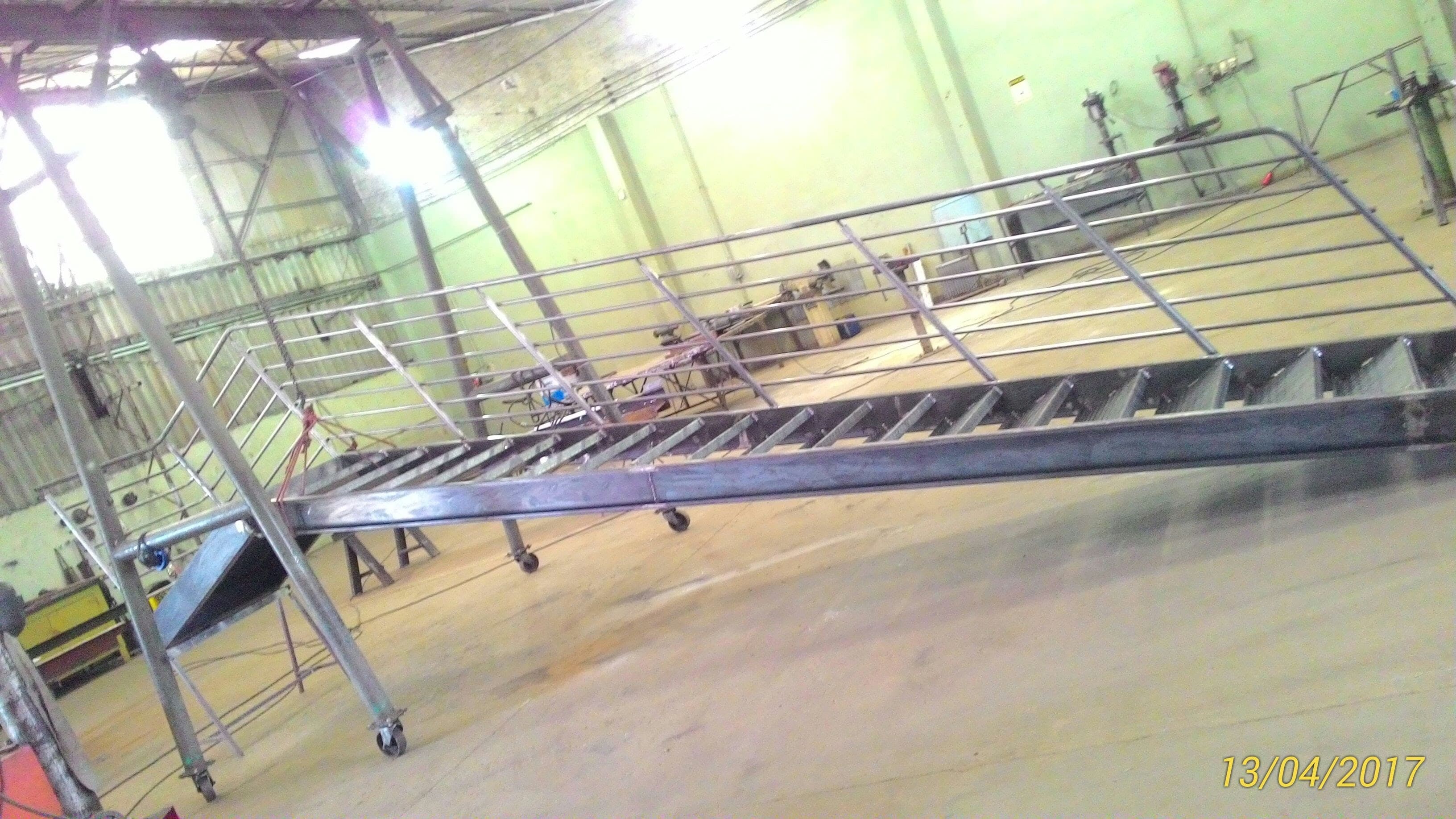 Fabricação Híper Robusta de Estruturas Metálicas Industriais - Acompanhamento Foto 4