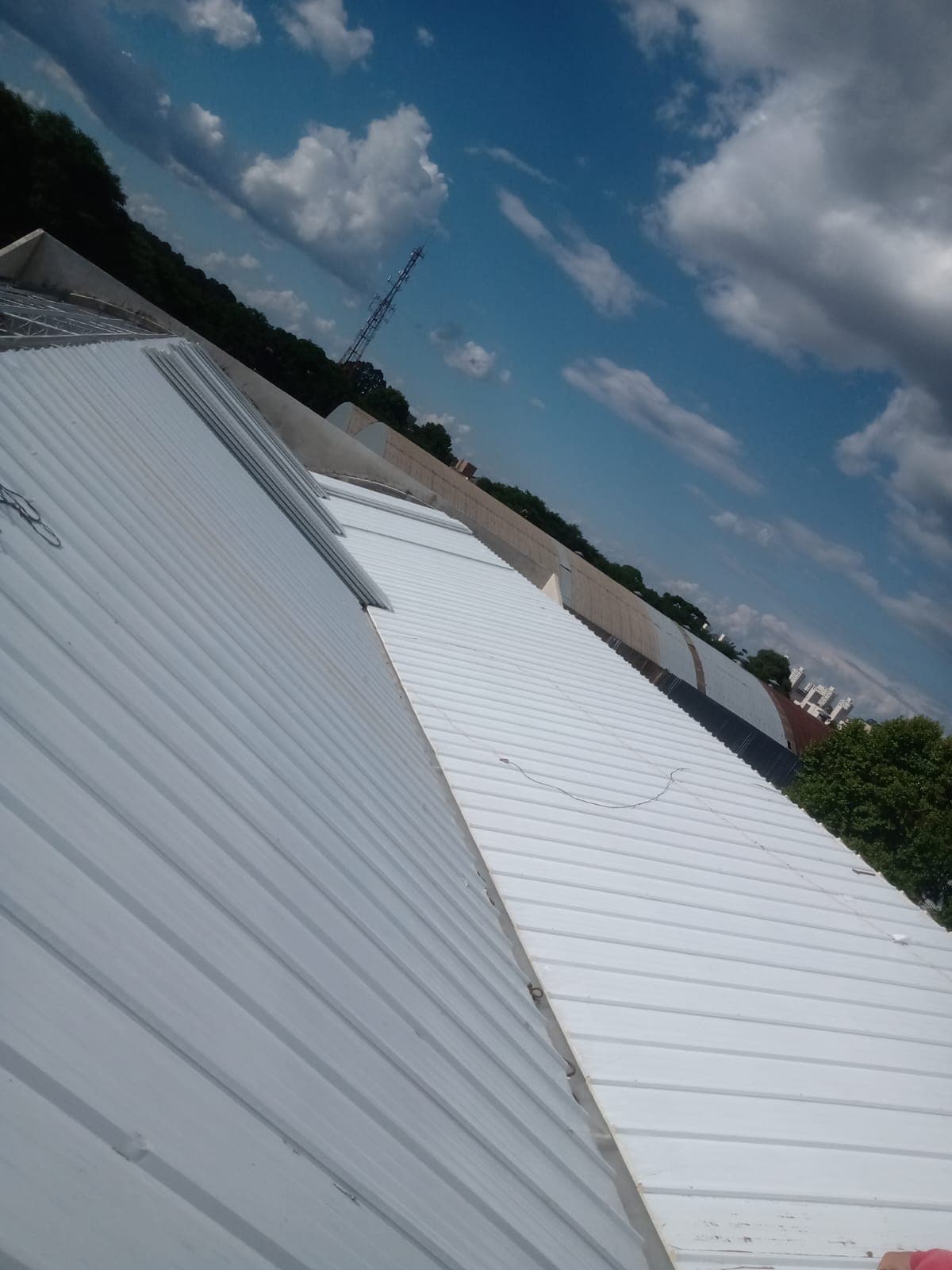 Montagem Pesada de Cobertura Metálica com Guindaste e Plataformas - Acompanhamento Foto 5