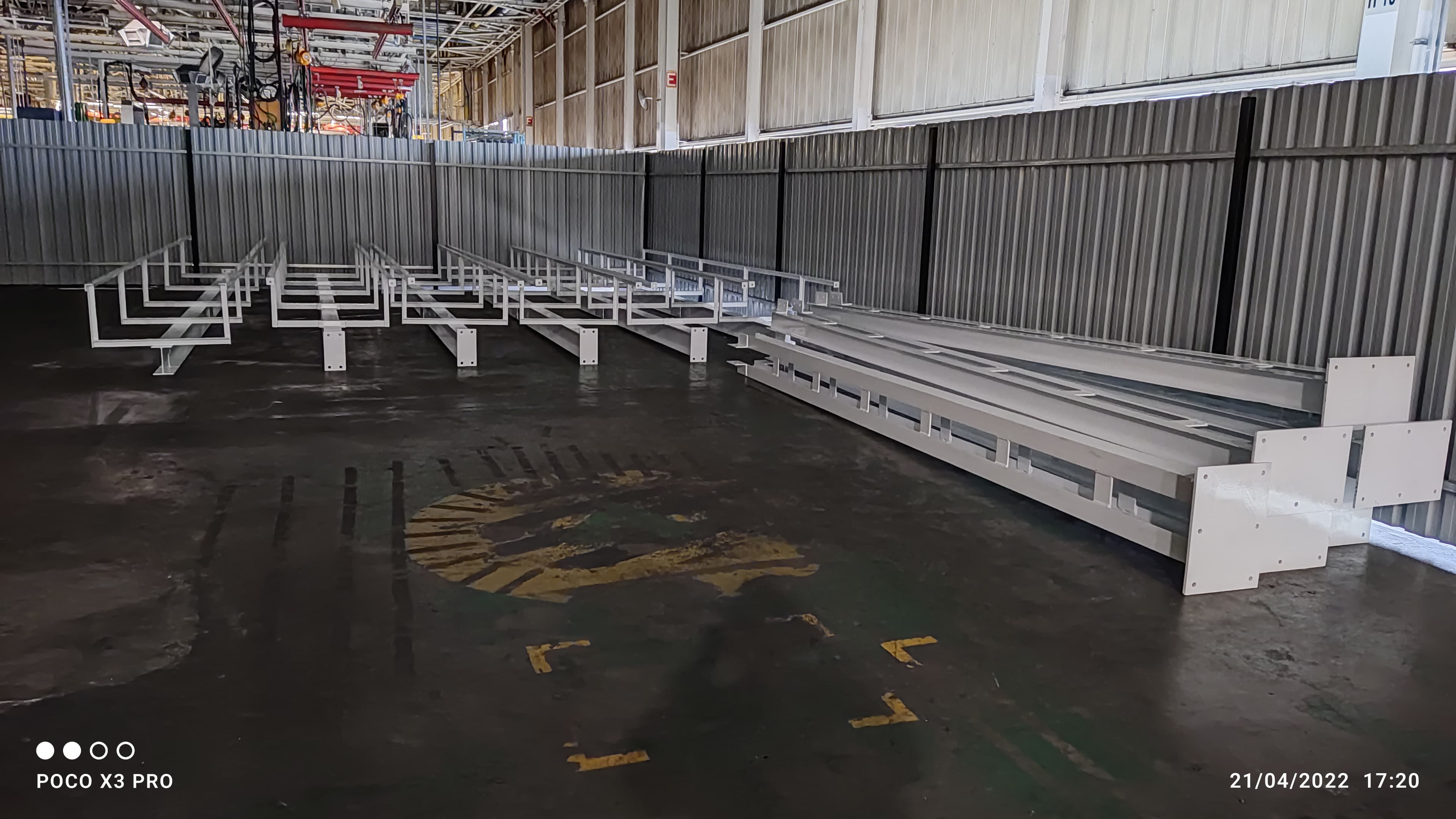 Montagem de Estrutura Metálica Mestra para Fábricas Indústrias - Acompanhamento Foto 5